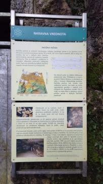 Račiška pečina ima statu naravne vrednote